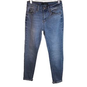 Kancan women’s skinny ankle jeans size 26 stretchy medium wash
